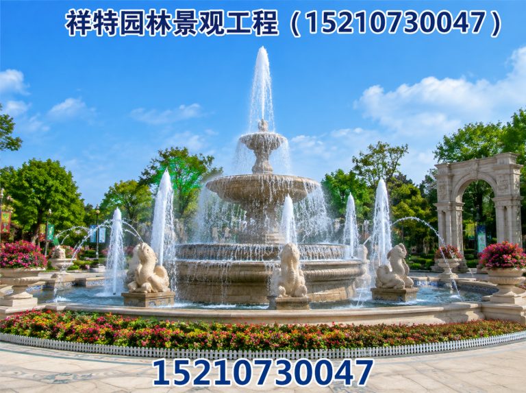 高碑店市喷泉工程展示图